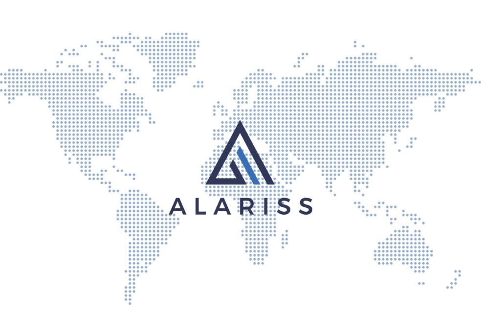 Alariss World Map Logo Alariss World Map Logo